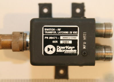 Dow-key 300C51200 transfer pulse latching switch 28V sc