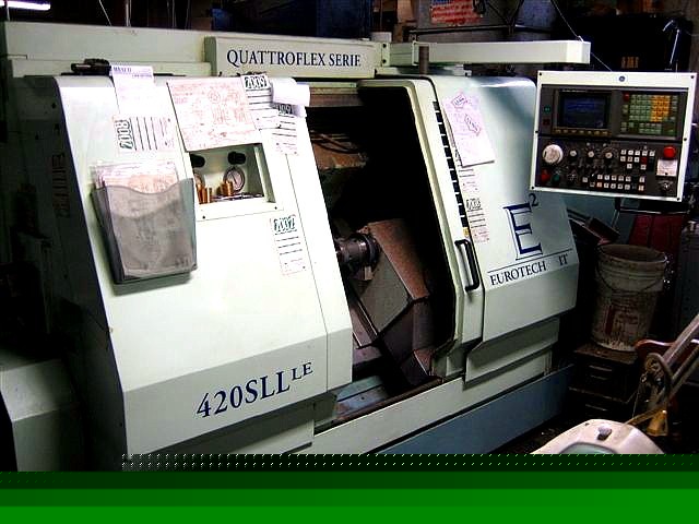 Eurotech elite quattroflex 420-sll 7-axis cnc mill/turn