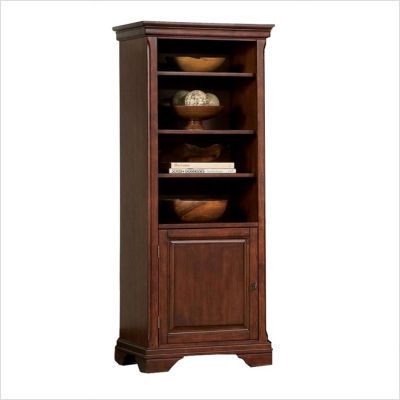 Home styles lafayette bookcase in cherry