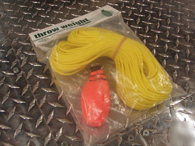 New arborist throw weight (16OZ) & line (150'). .