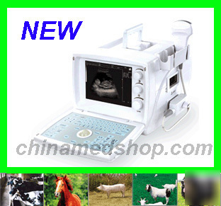 New vet ultrasound machine scanner system + rectal 