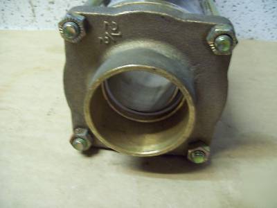 Nib ball valve 2 1/2 bronze solder end co 595Y66 < 845E2