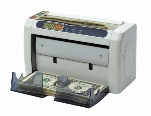 Rechargeable currency bill count cash money counter 