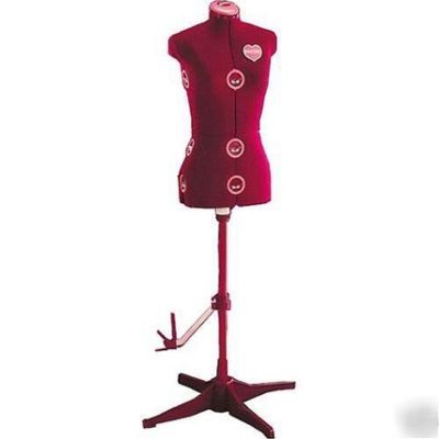 SingerÂ® DF151 df-151 dress form dressform model 151 red
