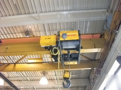 Crane,overhead,5 ton, 35 ft. span, kone xl series hoist