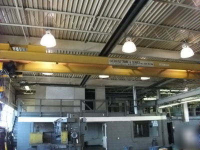 Crane,overhead,5 ton, 35 ft. span, kone xl series hoist