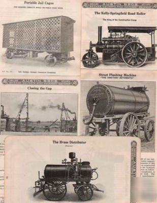 1915 road and street building catalog HON3 ON3 ON30 fsm