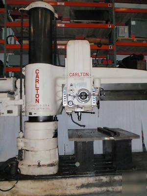 6916 carlton model 5A radial arm drill