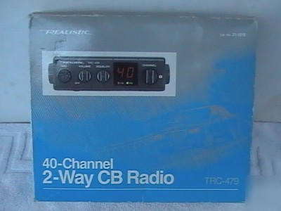 Excellent realistic 2-way cb radio no 