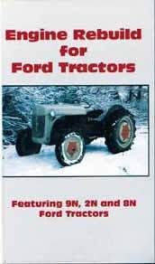 Ford tractor 9N, 2N, 8N engine rebuild dvd