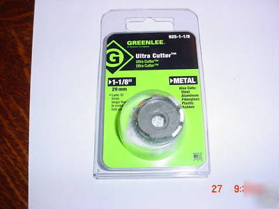 Greenlee ultra cutter 925-1-1/8 hole saw high speed 