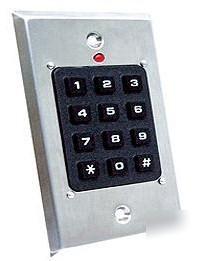 Indoor standalone access control keypad