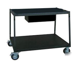 Large widebase steel cart