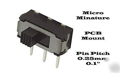 New pcb ultra minature switch X10 circuit board mount 