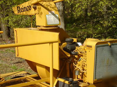 Reinco tm-35 power mulcher w/ suction hose attatchment