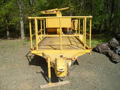 Reinco tm-35 power mulcher w/ suction hose attatchment