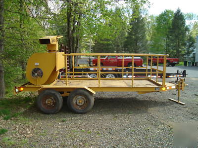 Reinco tm-35 power mulcher w/ suction hose attatchment