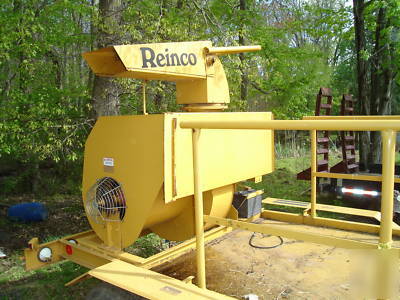 Reinco tm-35 power mulcher w/ suction hose attatchment