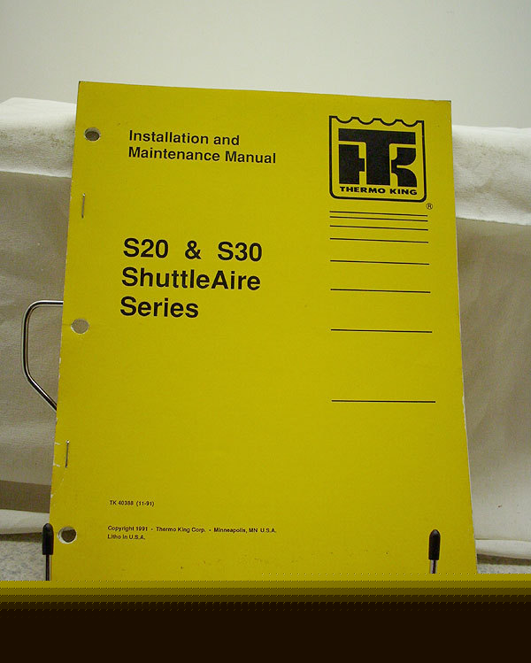 Thermo king S20+ shuttleaire series maintenance manual