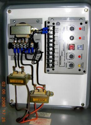 Time mark 3-phase monitor/transformer 