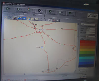 Z technology r-507 field strength meter with drive test