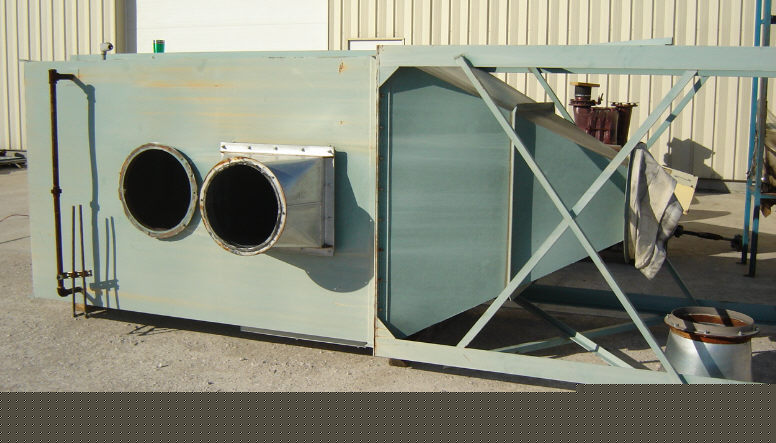 1,700 sq ft pulse jet dustex cartridge dust collector