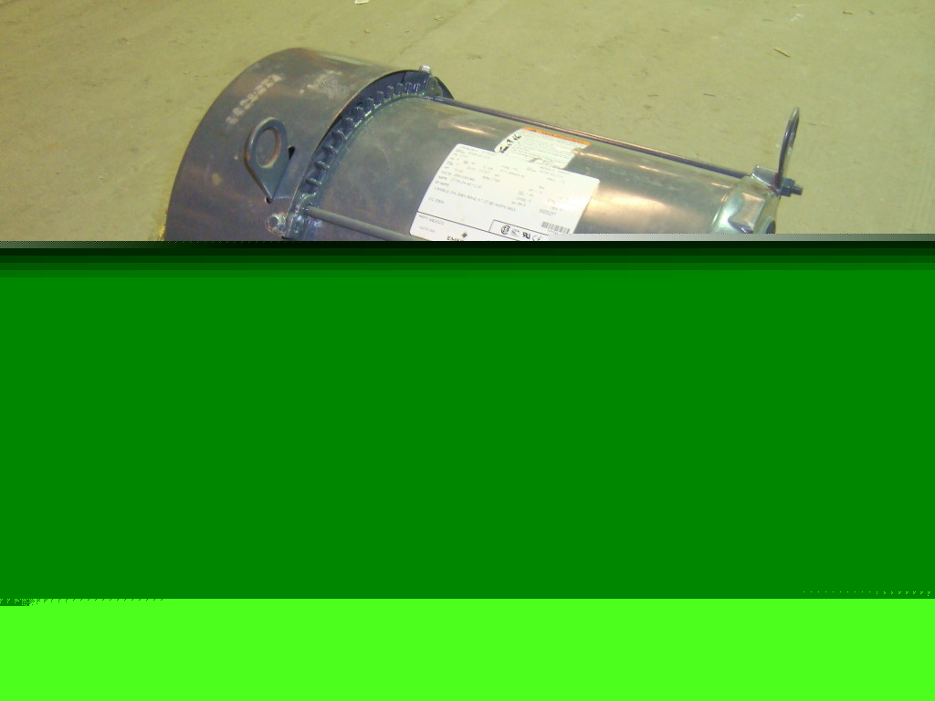 10 hp emerson gp motor 208-230-460V S10E2D used r=900
