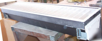 12 rectangle 4FT fluorescent light fixtures commercial