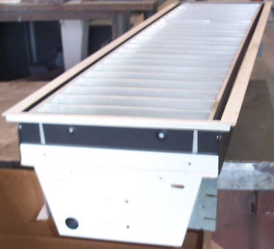 12 rectangle 4FT fluorescent light fixtures commercial