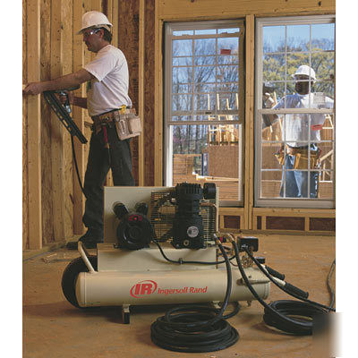 Air compressor commercial - 8 gallon - 230V electric