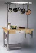 Cucina grande work table - 48X28X2-1/4 - joh-CUCG20