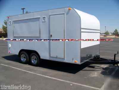Enclosed motorcycle utv atv toy hauler camping trailer