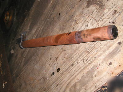 Farmall c sc tractor manifold pipe w/ straight pipe muf