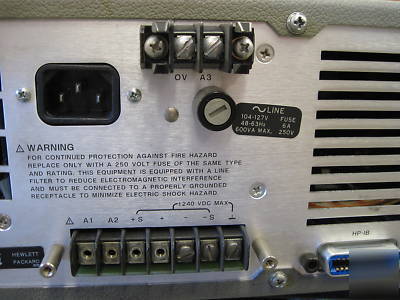 Hp 6034L supply 0-60V 0-10A load tested 60 day warranty