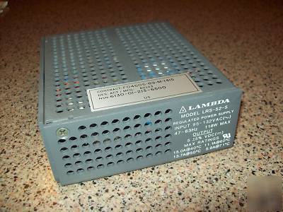 Lambda veeco lrs-52-5 regulated power supply dc nos 