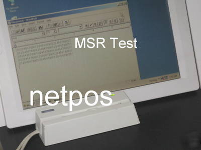 Logic controls MR3000 full size msr 2 track kbw