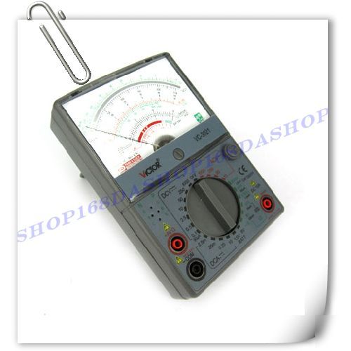 Multi analog bar meter circuit tester voltage