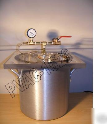 New 10-gal vacuum chamber ( )