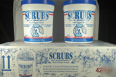 New dymon scrubs hand towels cleaners waterless case 