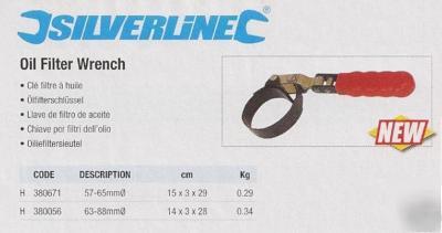 Oil spin-on filter strap wrench 63-88MM