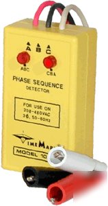 Time mark corp 108B three phase sequence detector