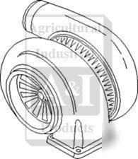Turbocharger a-RE62773 john deere industrial tractor