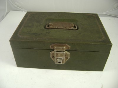 Vintage wilco union steel security box