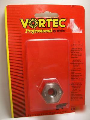 Vortec threaded angle grinder arbor reducing adapter