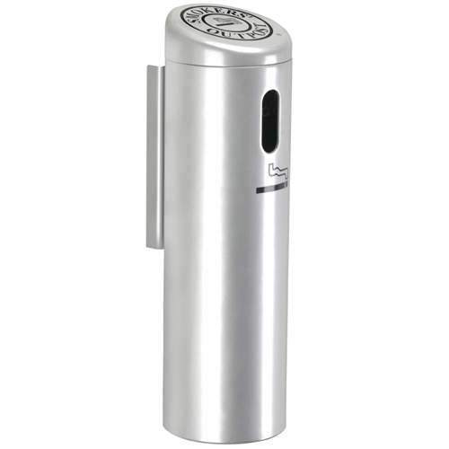 Wall mounted cigarette receptacle patio smokers ashtray