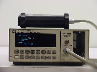 Agilent / hp 8153A + 81533B + 81525A (800-1650NM)