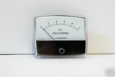 Micronta 0-1 d.c. milliamperes panel meter dc ma works