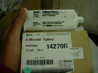 New devcon 14270 5 minuteÃ‚Â® epoxy 50ML devpak
