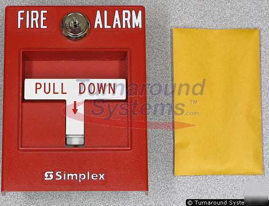 New lot of fire saftey devices, horns, alarm pull downs 