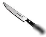 Rh forschner steak knife pointed tip black rivets 5IN